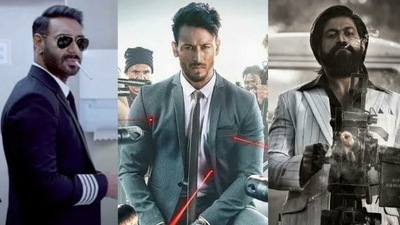Heropanti 2 and Runway 34's box office collections have been lower than the Hindi version of KGF: Chapter 2. Heropanti 2 and Runway 34's box office collections have been lower than the Hindi version of KGF: Chapter 2.