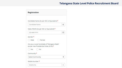TS Police Recruitment 2022: Apply for 17291 posts on tslprb.in, direct link here