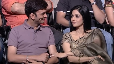 Sridevi appeared on Aamir Khan's talk show Satyamev Jayate in 2012. Sridevi appeared on Aamir Khan's talk show Satyamev Jayate in 2012.