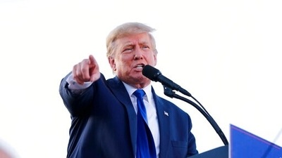 Former President Donald Trump speaking at a rally. (AP file photo) Former President Donald Trump speaking at a rally. (AP file photo)