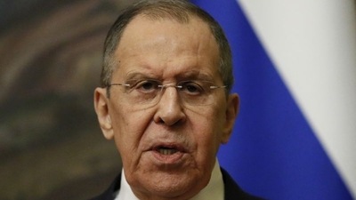 Russian foreign minister Sergei Lavrov. (REUTERS)
