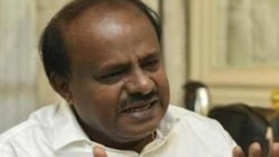 JD(S) leader H D Kumaraswamy (PTI) (HT_PRINT) JD(S) leader H D Kumaraswamy (PTI) (HT_PRINT)