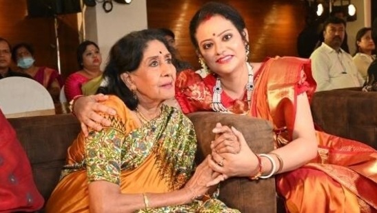 (Left) Sabitri Chatterjee (Right) Dipanwita Majumdar
