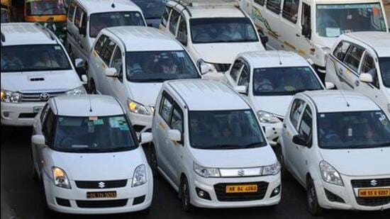 Uber and Ola were granted aggregator licence to operate taxi services in Chandigarh under UT’s On-Demand Transportation Technology Aggregators Rules, 2017. (HT File Photo)