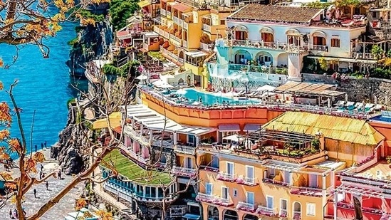Amalfi coast with its small beaches and colourful houses is a popular holiday destination in Italy. Tourists rejoice as Italy relaxes coronavirus curbs(File Photo)
