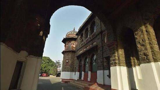 The old St Stephen’s building in Kashmere Gate. (Raj K Raj/HT Photo)