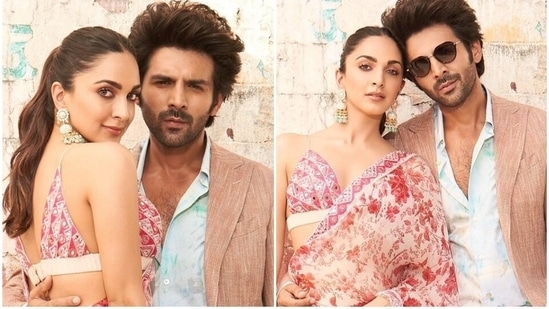 Kiara Advani and Kartik Aaryan raise the heat with smoking hot Bhool Bhulaiyaa 2 promotions look: Check out pics(Instagram/@kiaraaliadvani)