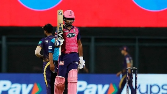 RR lost Jos Buttler and Sanju Samson led the innings with a 49-ball 54(BCCI)