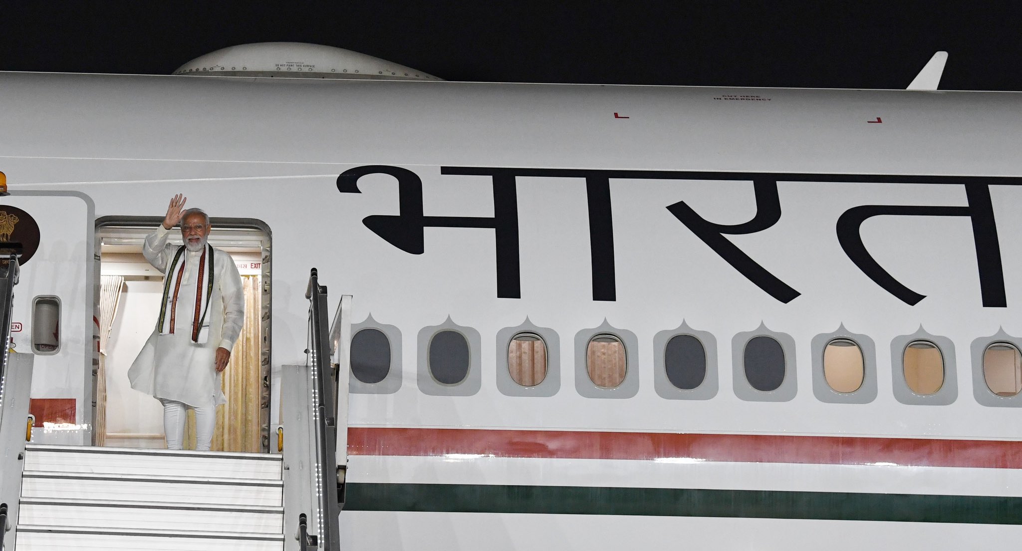PM Modi kicks off his Europe visit from Berlin.&nbsp; ((Twitter: PMO) )