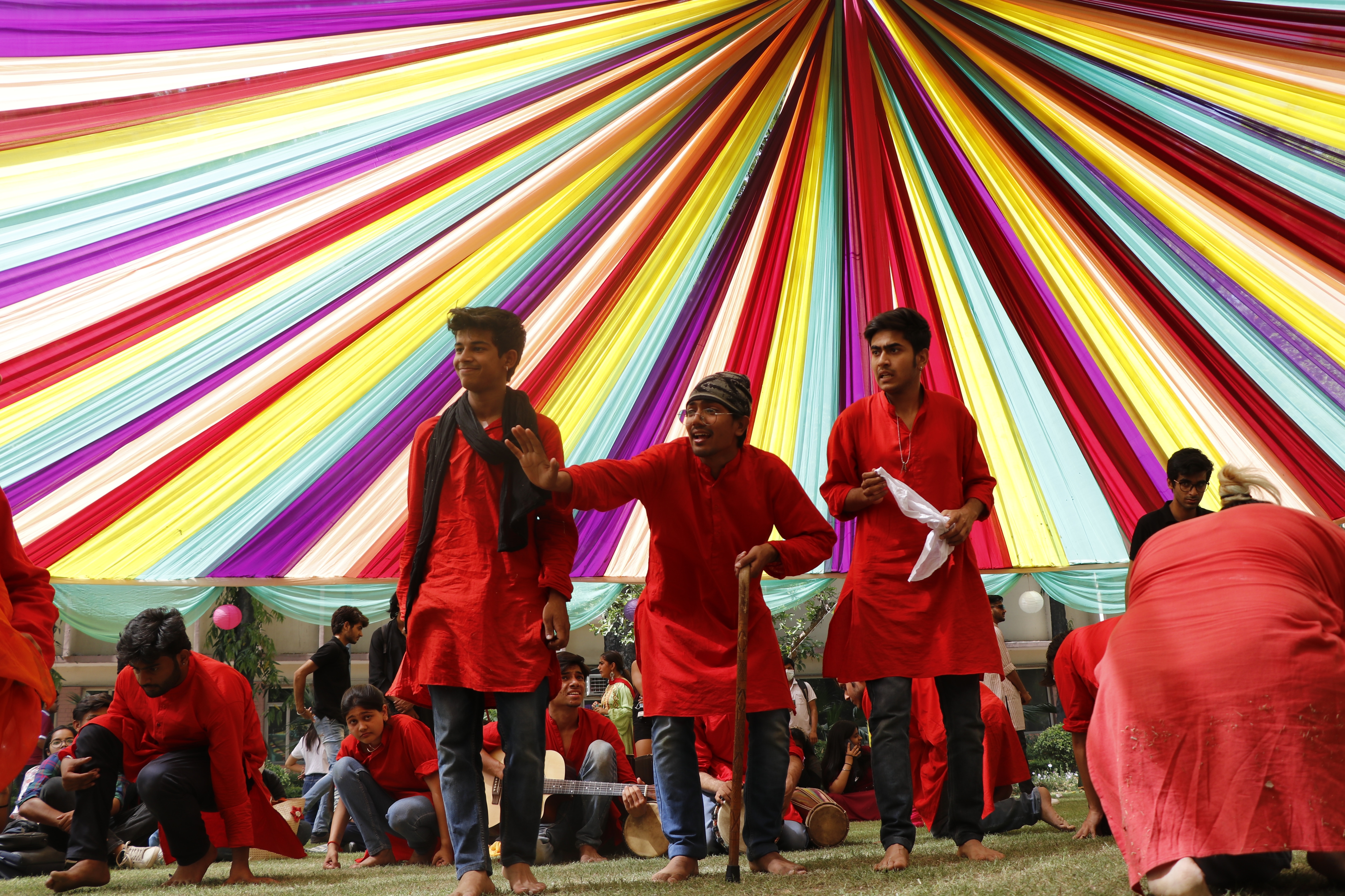 The dramatic societies in various colleges of DU add to the charm of being part of the varsity. (Photo: Dhruv Sethi/HT) The dramatic societies in various colleges of DU add to the charm of being part of the varsity. (Photo: Dhruv Sethi/HT)