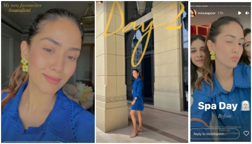Mira Rajput has a gala time in Dubai Mira Rajput has a gala time in Dubai