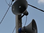 The row over use of loudspeakers in religious places was stoked by Maharashtra Navnirman Sena (MNS) chief Raj Thackeray last month. (Representative Image) The row over use of loudspeakers in religious places was stoked by Maharashtra Navnirman Sena (MNS) chief Raj Thackeray last month. (Representative Image)