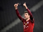 Bayern Munich forward Thomas Mueller