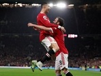 Premier League - Manchester United v Brentford - Old Trafford, Manchester, Britain - May 2, 2022 Manchester United's Cristiano Ronaldo celebrates scoring their second goal