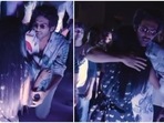 Kartik Aaryan consoles a fan who broke down upon seeing him.