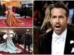 MET Gala 2022: Blake Lively's dress transformed and Ryan Reynolds was surprised too.