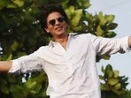 Shah Rukh Khan often waves to his fans from his balcony on Eid. Shah Rukh Khan often waves to his fans from his balcony on Eid.