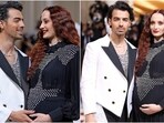 Pregnant Sophie Turner with Joe Jonas flaunts baby bump at the Met Gala red carpet in embellished black gown, see photos(Instagram/@metgalaofficial)