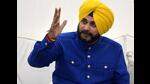 Former Punjab Congress president Navjot Singh Sidhu has chosen to maintain a guarded silence on the complaint by AICC in-charge of state affairs Harish Chaudhary against him for anti-party activities. (HT file photo) Former Punjab Congress president Navjot Singh Sidhu has chosen to maintain a guarded silence on the complaint by AICC in-charge of state affairs Harish Chaudhary against him for anti-party activities. (HT file photo)