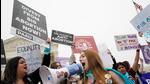 Anti-abortion demonstrators protest outside the US Supreme Court after the leak of a draft majority opinion written by Justice Samuel Alito preparing for a majority of the court to overturn the landmark Roe v. Wade abortion rights decision later this year, in Washington, DC, US. (REUTERS) Anti-abortion demonstrators protest outside the US Supreme Court after the leak of a draft majority opinion written by Justice Samuel Alito preparing for a majority of the court to overturn the landmark Roe v. Wade abortion rights decision later this year, in Washington, DC, US. (REUTERS)