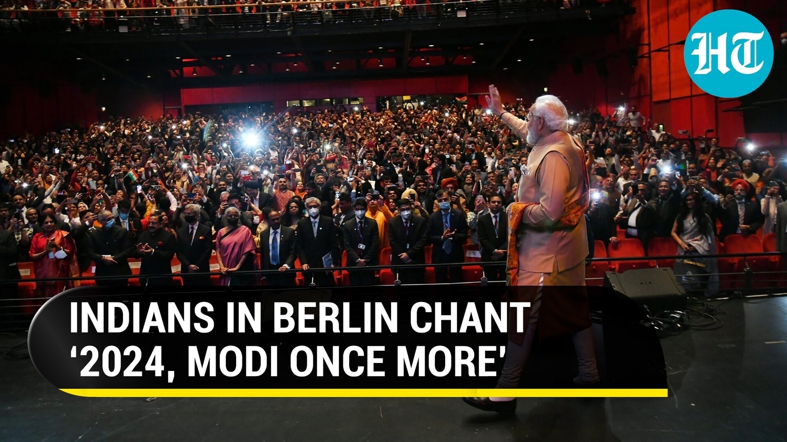 ‘2024, Modi Once More’: Chants echo at PM's event for Indian community