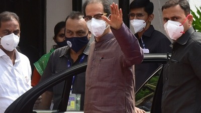 Maharashtra CM Uddhav Thackeray is holding a meeting with state home minister Dilip Walse Patil. (HT File)