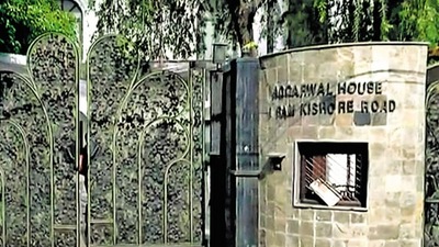 The Civil Lines home where the robbery-murder took place. (ANI)