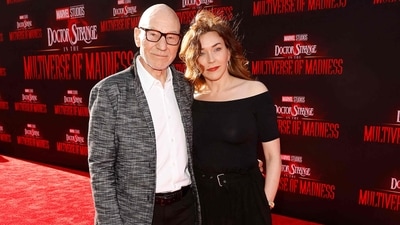 Actor Patrick Stewart and wife Sunny Ozell attend for the premiere of Doctor Strange in the Multiverse of Madness. (Photo/AFP) 