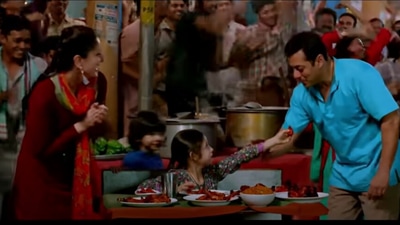 A still from Chicken Kuk-Doo-Koo song from Bajrangi Bhaijaan. A still from Chicken Kuk-Doo-Koo song from Bajrangi Bhaijaan.
