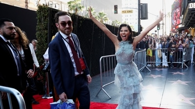 Xochitl Gomez at the premiere of Doctor Strange in the Multiverse of Madness. (Photo/REUTERS) 