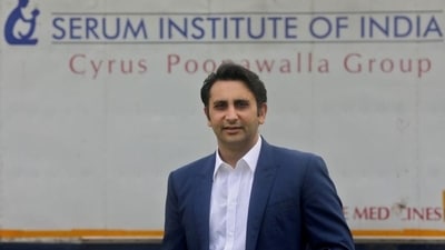 Adar Poonawalla’s Serum Institute of India locally manufactures the Oxford-AstraZeneca Covid vaccine under the brand name Covishield. (Reuters file) Adar Poonawalla’s Serum Institute of India locally manufactures the Oxford-AstraZeneca Covid vaccine under the brand name Covishield. (Reuters file)