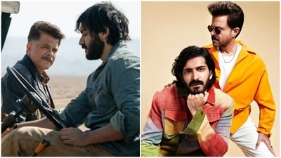 Anil Kapoor and Harsh Varrdhan Kapoor will be seen together in Netflix film Thar. Anil Kapoor and Harsh Varrdhan Kapoor will be seen together in Netflix film Thar.