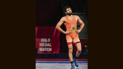 Ravi Dahiya had clinched a silver medal at the 2020 Tokyo Olympics, and has now won gold at Asian Wrestling Championships. (Photo: Gurinder Osan/PT) Ravi Dahiya had clinched a silver medal at the 2020 Tokyo Olympics, and has now won gold at Asian Wrestling Championships. (Photo: Gurinder Osan/PT)