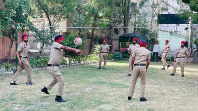 Ludhiana commissioner of police Kaustubh Sharma set a weekly target of 25,000 steps for city cops. (HT FILE)