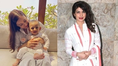 Dia Mirza and Priyanka Chopra have wished fans on Eid. Dia Mirza and Priyanka Chopra have wished fans on Eid. 