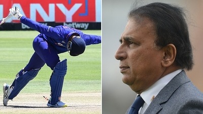 Sunil Gavaskar share his thoughts about KKR's 27-year-old batter. (Getty Images) Sunil Gavaskar share his thoughts about KKR's 27-year-old batter. (Getty Images)