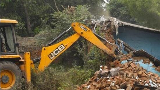 Chandigarh Sector 41 residents sought the deferral of CHB’s demolition drive in the area. (HT File)