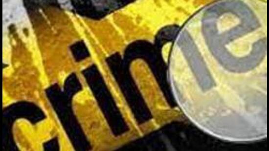 Burglars struck at a tyre shop in Dhandari Kalan, Ludhiana, on the National Highway on April 2 ₹night. (HT FILE)