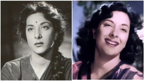 Nargis Dutt would wear burqas to movie screenings.