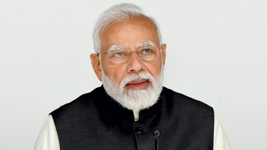 Prime Minister Narendra Modi at India-Denmark Business forum in Copenhagen.&nbsp;(PTI)