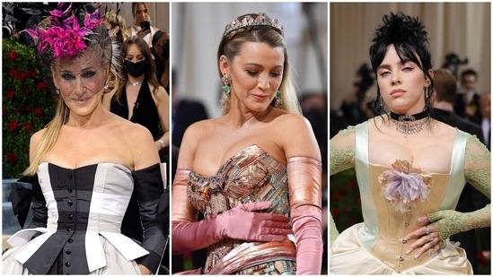 Sarah Jessica Parker, Blake Lively to Billie Eilish, what inspired the best-dressed Met Gala 2022 looks(AFP)