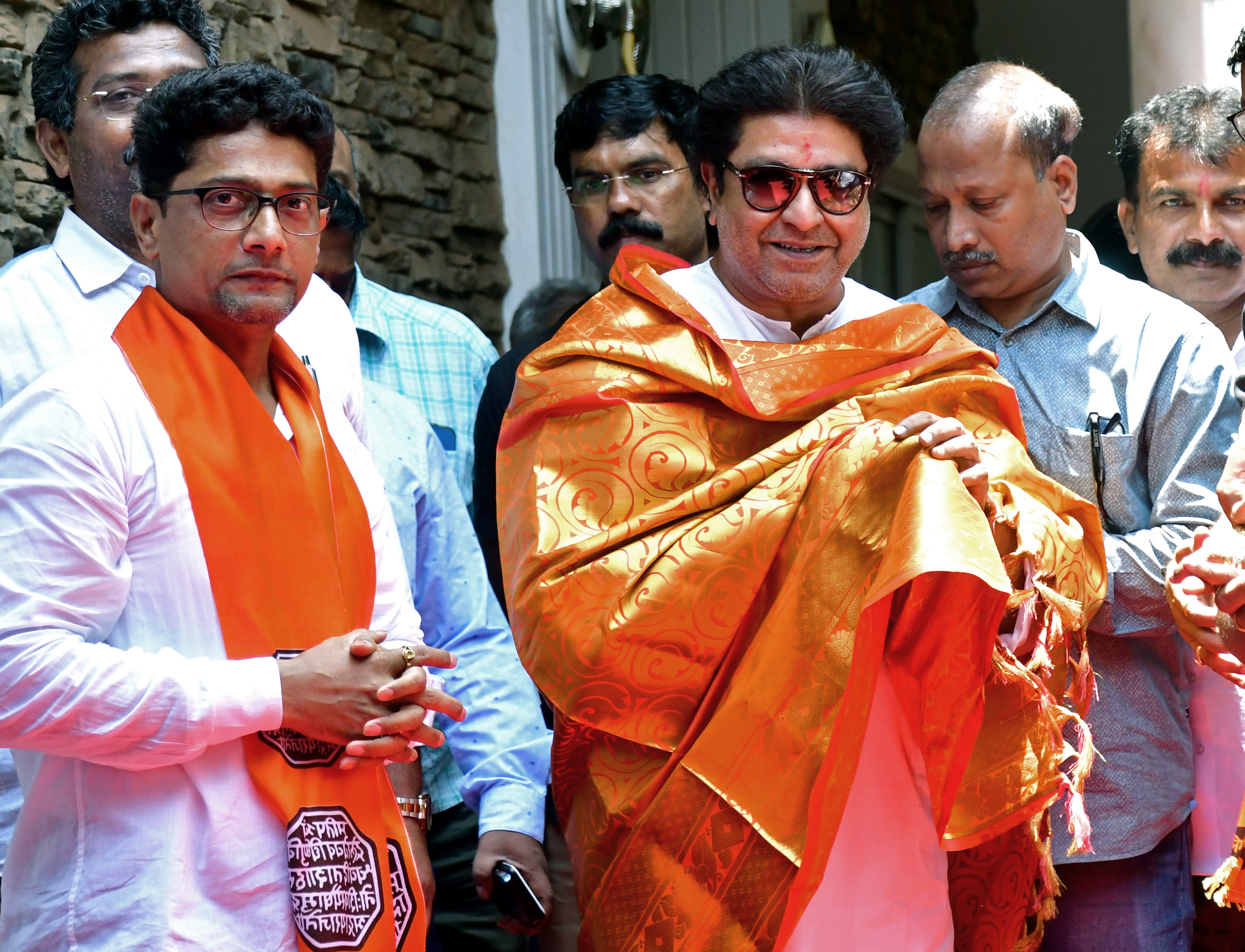 MNS chief Raj Thackeray meets with the party supporters outside his residence 'Shivtirth' in Mumbai. (ANI file) MNS chief Raj Thackeray meets with the party supporters outside his residence 'Shivtirth' in Mumbai. (ANI file)