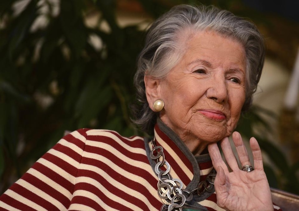 Meda Mladkova has died at the age of 102. (Katerina Sulova/CTK via AP,file) Meda Mladkova has died at the age of 102. (Katerina Sulova/CTK via AP,file)