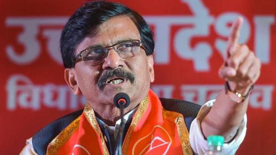 Shiv Sena leader Sanjay Raut. (HT file photo)