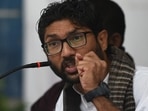 Gujarat MLA Jignesh Mevani (Vipin Kumar/HT File PHOTO) Gujarat MLA Jignesh Mevani (Vipin Kumar/HT File PHOTO)