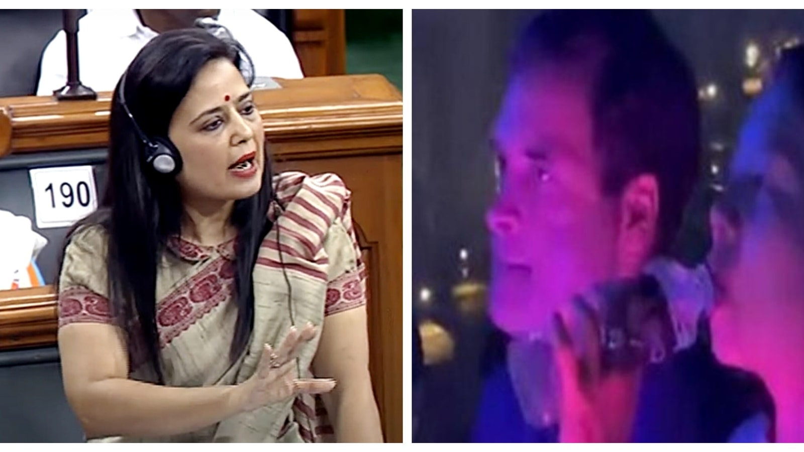 Afternoon brief: Mahua Moitra reacts to Rahul Gandhi's 'flying kiss' row