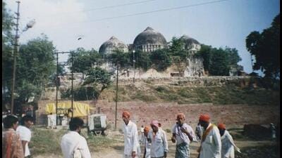Various judicial pronouncements have repeatedly called the demoli-tion of the 16th century structure a criminal act — one for which the then government in the state was dismissed (HT FILE PHOTO)