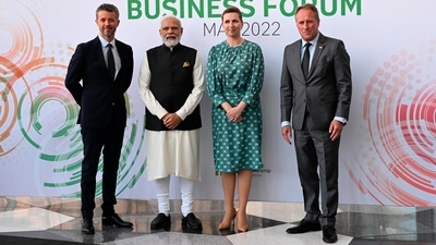 The two leaders also held delegation-level talks in Copenhagen to review progress in the Green Strategic Partnership between the two countries. (AP) The two leaders also held delegation-level talks in Copenhagen to review progress in the Green Strategic Partnership between the two countries. (AP)
