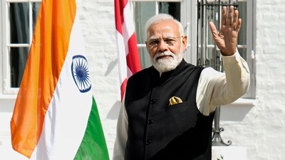 "Prime Minister briefed her on the increasing momentum in India-Denmark ties in recent years, particularly the Green Strategic Partnership. He also lauded the role of the Danish Royal Family in furthering social causes," an MEA statement said. (AP) "Prime Minister briefed her on the increasing momentum in India-Denmark ties in recent years, particularly the Green Strategic Partnership. He also lauded the role of the Danish Royal Family in furthering social causes," an MEA statement said. (AP)