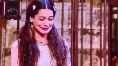 Payal Rohatgi on the Judgement Day on Lock Upp. Payal Rohatgi on the Judgement Day on Lock Upp. 
